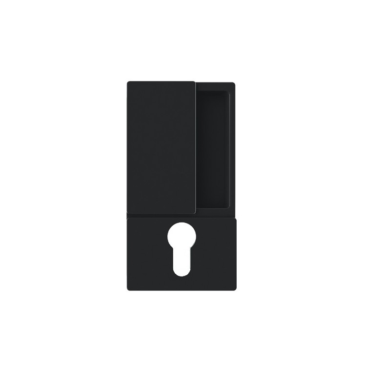 Дверная Ручка AGB WAVE Под Цилиндр Черный