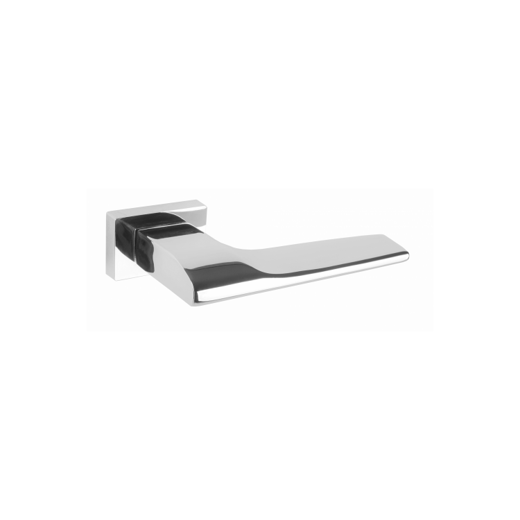 Дверная ручка Ренц Арко, хром блестящий