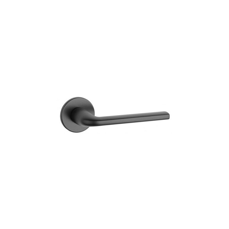 ДВЕРНАЯ РУЧКА APRILE OLEANDRO R 7S BLACK ЧЕРНЫЙ