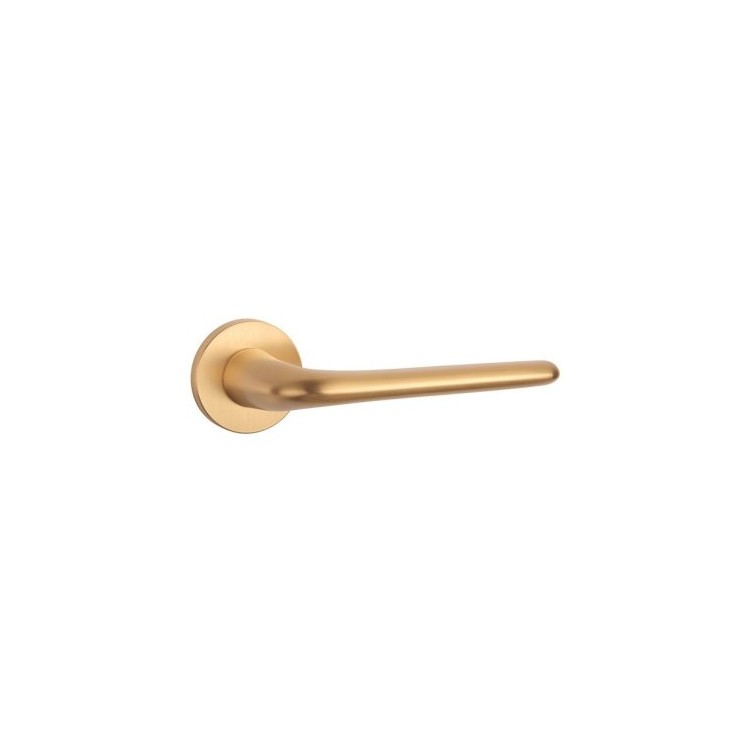 ДВЕРНАЯ РУЧКА APRILE AZALIA R 7S GOLD SATIN МАТОВОЕ ЗОЛОТО