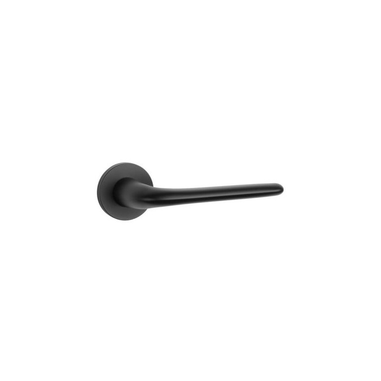 ДВЕРНАЯ РУЧКА APRILE AZALIA R 7S BLACK ЧЕРНЫЙ