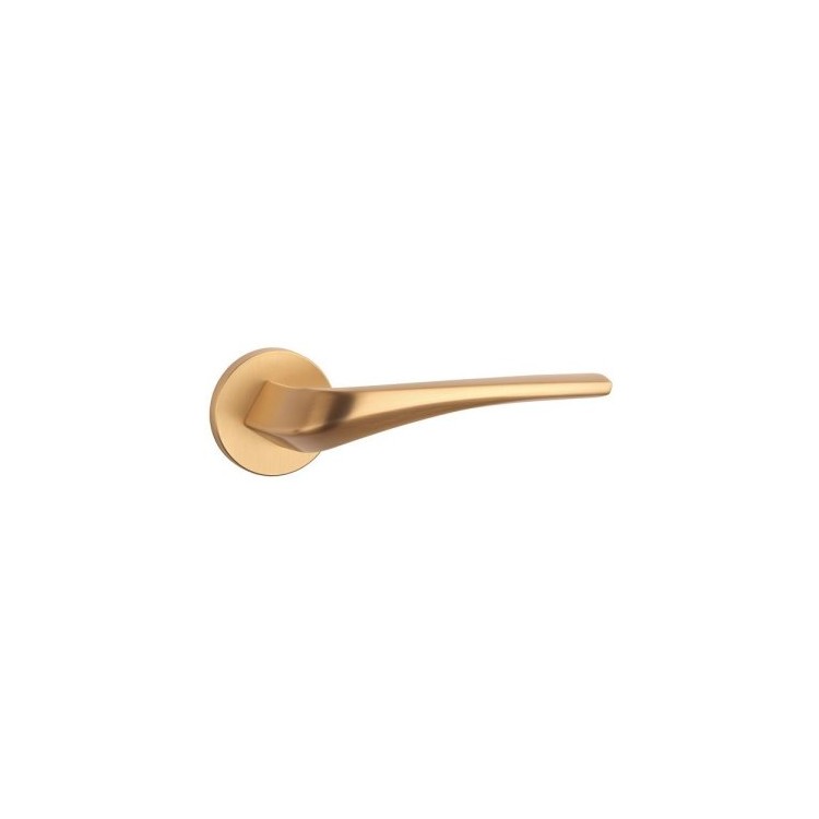 ДВЕРНАЯ РУЧКА APRILE DALIA R 7S GOLD SATIN МАТОВОЕ ЗОЛОТО