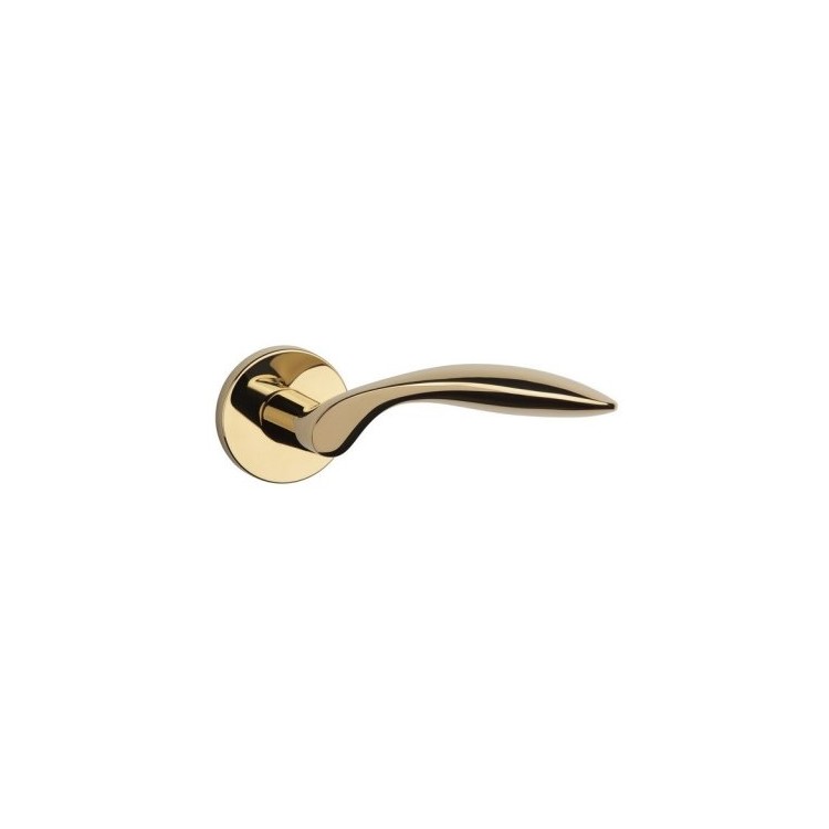 ДВЕРНАЯ РУЧКА APRILE GERBERA R GOLD PVD ЗОЛОТО