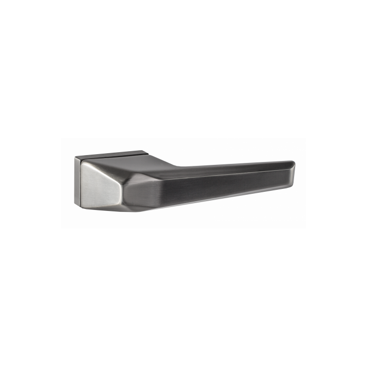 Дверная ручка Ренц Бавено, матовый черный никель