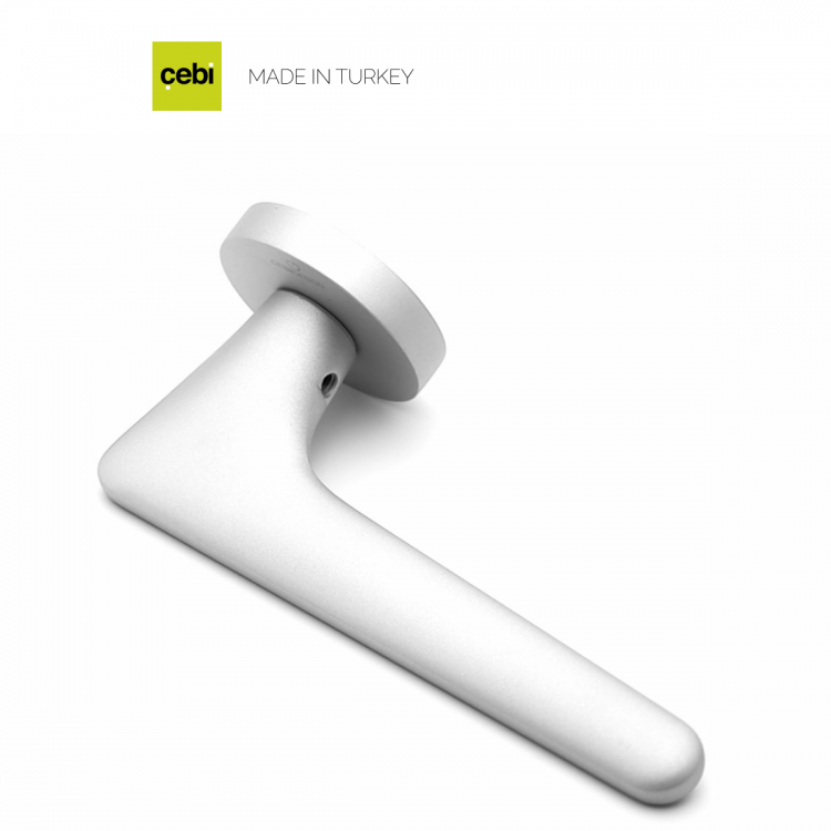 Ручки дверные CEBI GIGI цвет MP05 (матовый хром полимер)