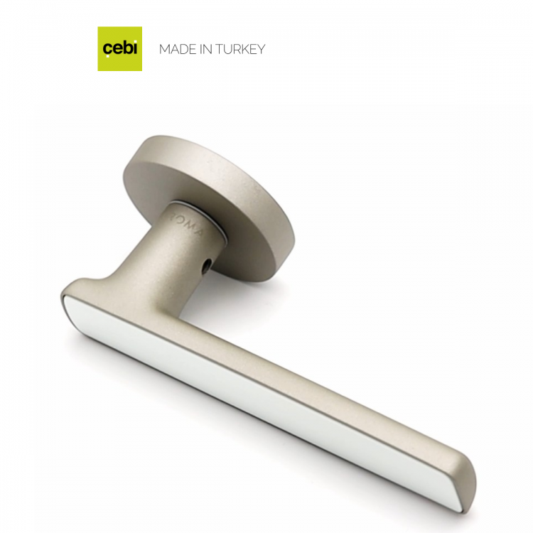 Ручки CROMA SERA MP04 матовый никель полимер