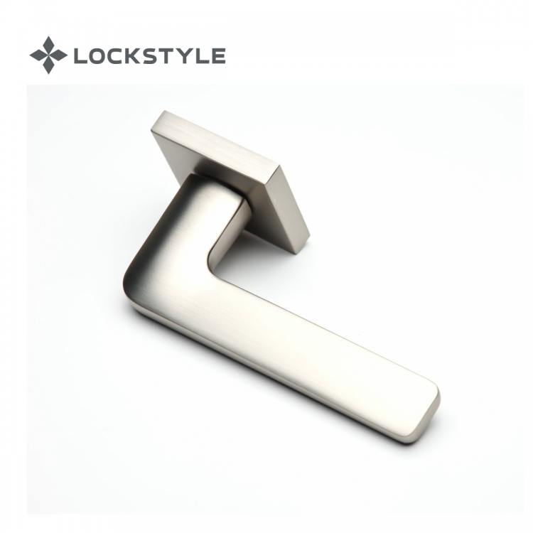 Ручки дверные LOCKSTYLE FLOW NBM матовый никель