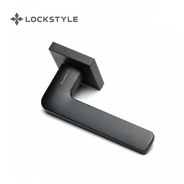 Ручки дверные LOCKSTYLE FLOW AL6 черный