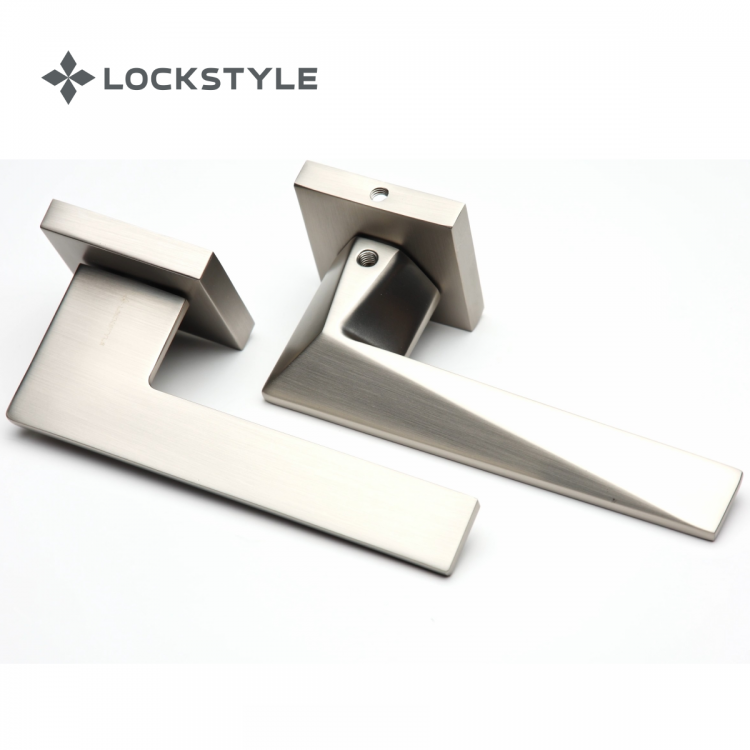 Ручки дверные LOCKSTYLE MIRAGE NBM матовый никель