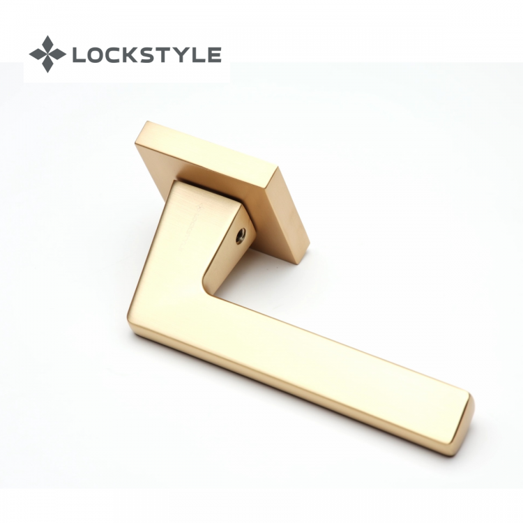 Ручки дверные LOCKSTYLE PRIME BB матовое золото