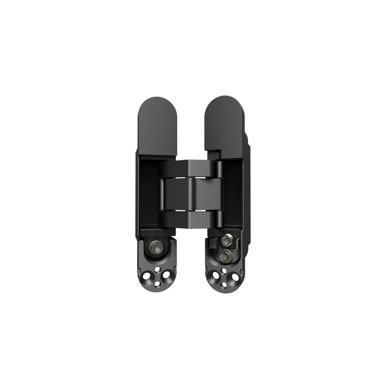 Петли скрытые VAL DE FIORI 135х27мм соосная, универсальная, с 3D-регулировкой, черный матовый