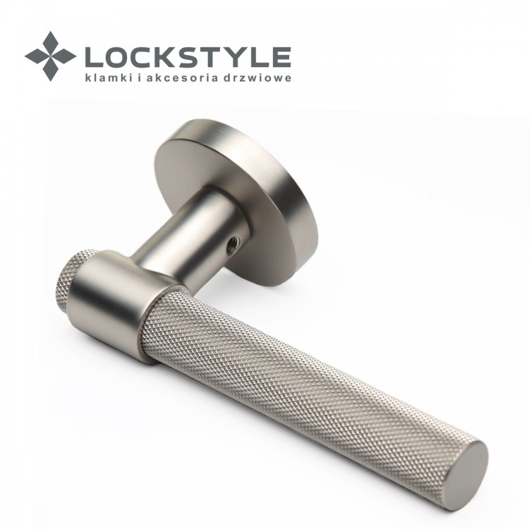 Ручки дверные LOCKSTYLE AXEL-T ZR цвет NBM (матовый никель)