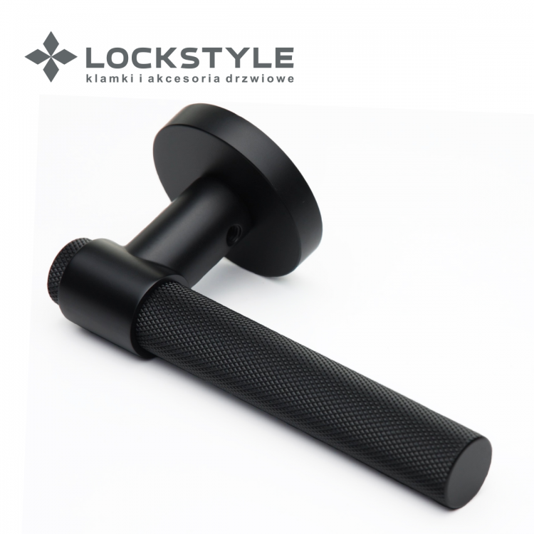Ручки дверные LOCKSTYLE AXEL-T ZR цвет AL6 (черный)