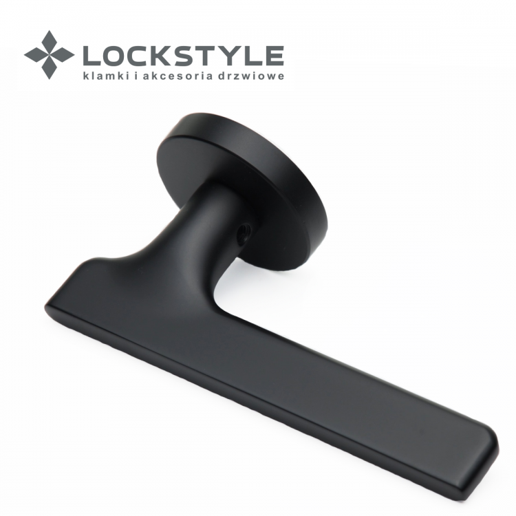 Ручки дверные LOCKSTYLE MIRA ZR цвет AL6 (черный)
