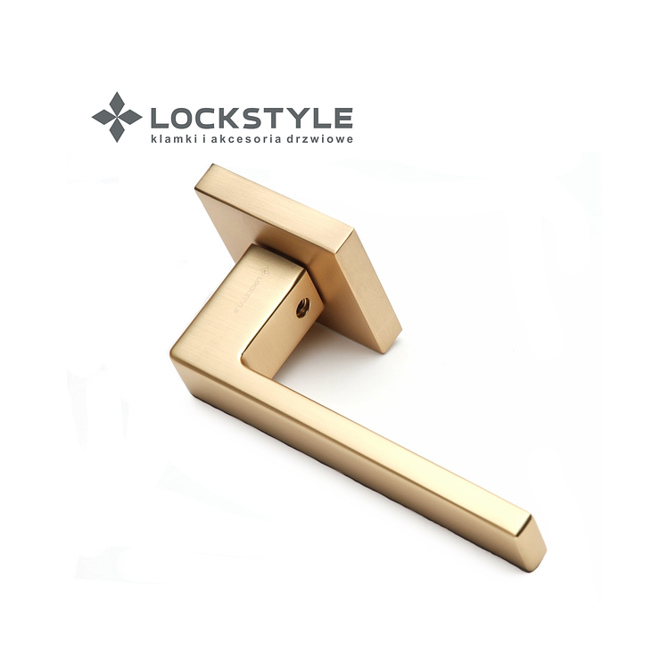 Ручки дверные LOCKSTYLE SKY BB матовое золото