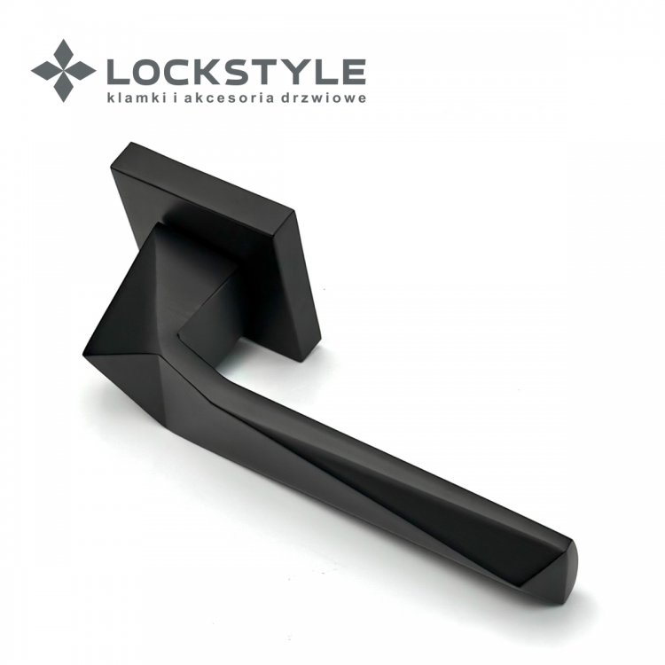 Ручки дверные LOCKSTYLE PIRA ZN AL6 (черный)