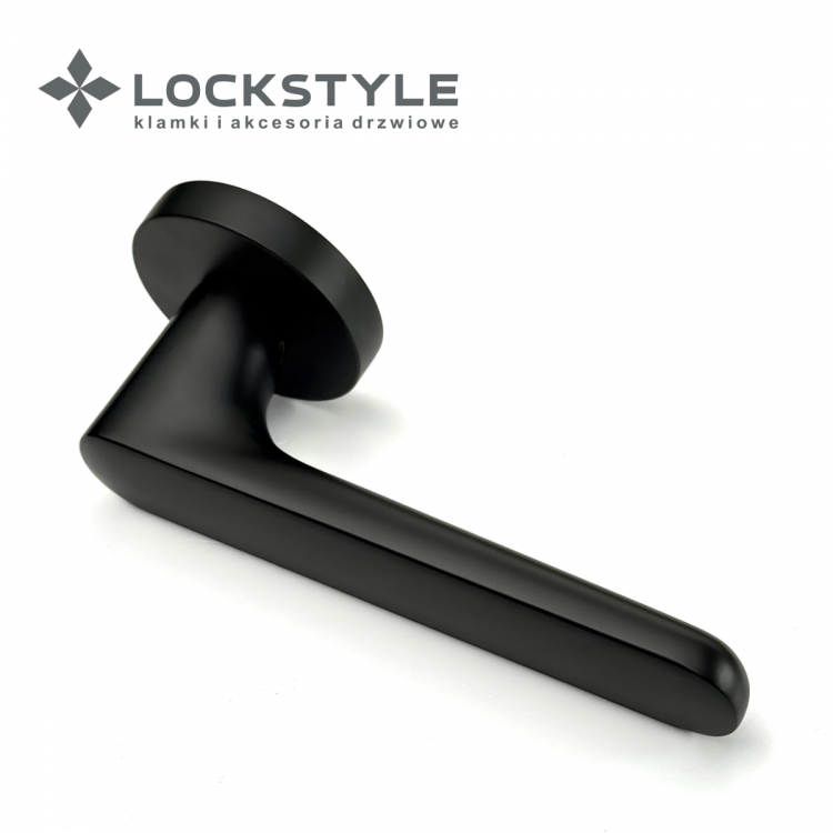 Ручки дверные LOCKSTYLE ELLIPSE ZR цвет AL6 (черный)