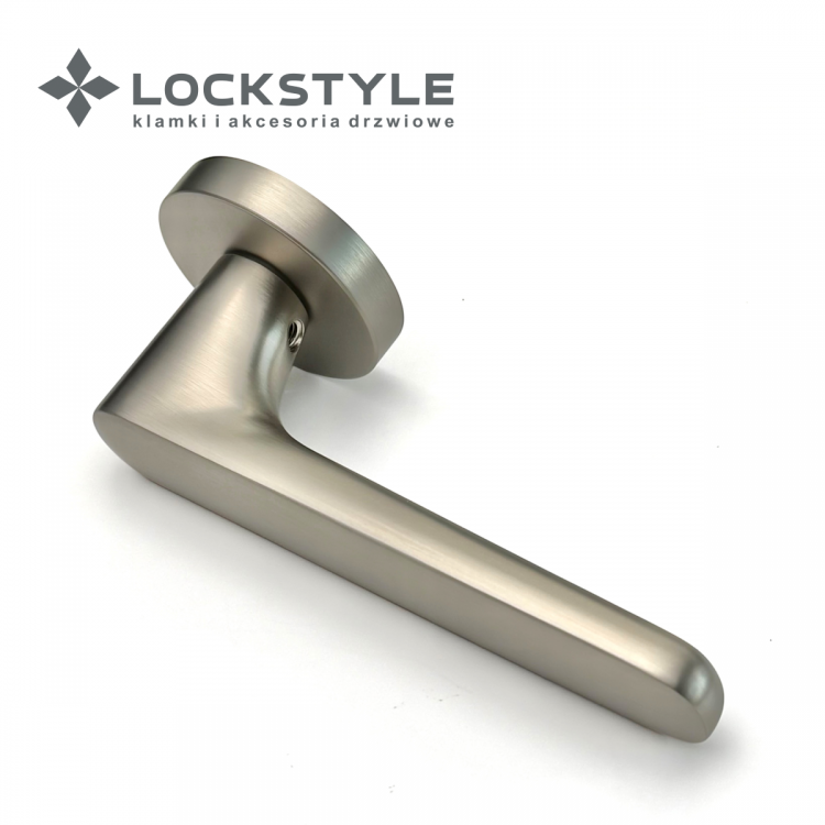Ручки дверные LOCKSTYLE ELLIPSE ZR цвет NBM (матовый никель)