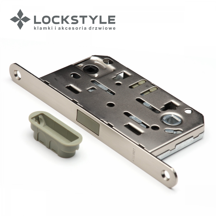 Механизм дверной врезной магнитный LOCKSTYLE М411B WC NBM матовый никель
