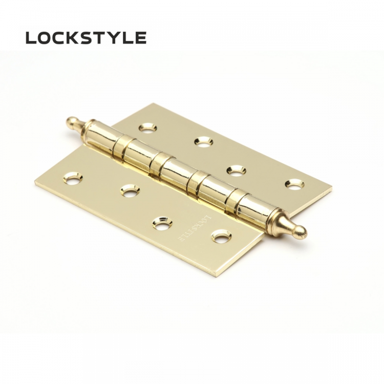 Петля дверная LOCKSTYLE 4 PB-C золото