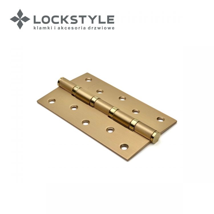 Петля дверная LOCKSTYLE 5 BB-F матовое золото