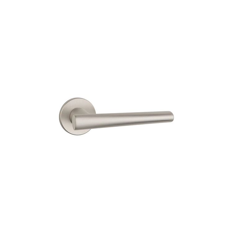 Дверная ручка на круглом основании Aprile Euphorbia R 7S SNM никель матовый