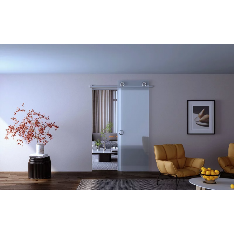 Комплект для одной створки видимых раздвижных дверей из стекла Krona Koblenz K20 1 CL