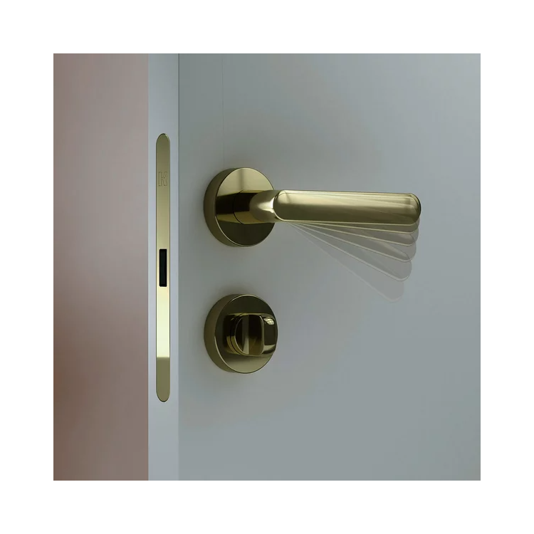 Магнитный замок Kubica Koblenz SPINOFF Premium KM 003 CM A OTL Полированная латунь