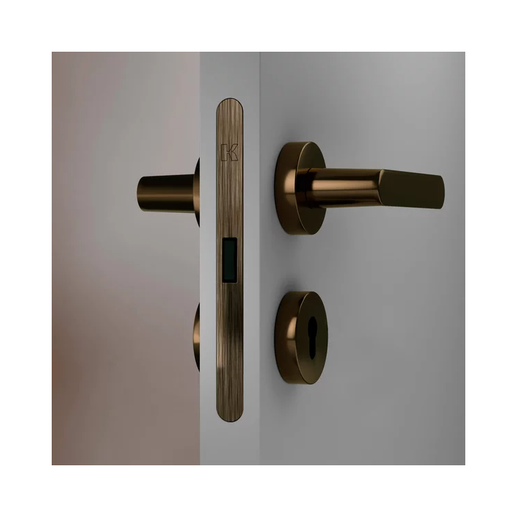 Магнитный замок под цилиндр Kubica Koblenz SPINOFF Premium KM 002 CM A BS Состаренная бронза