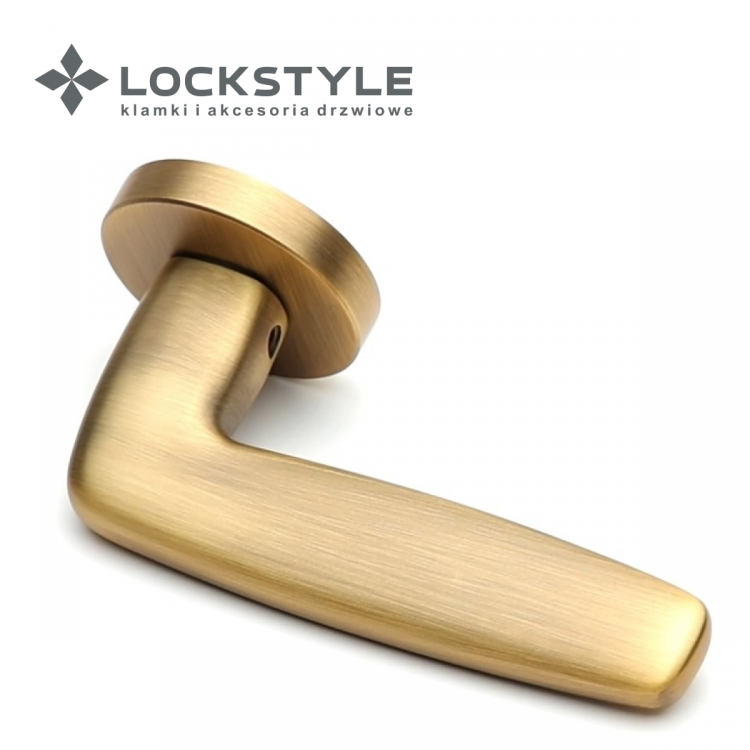 Ручки дверные LOCKSTYLE KAYA ZR цвет MAB (французская бронза)