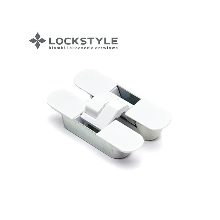Петля скрытая 3D LOCKSTYLE ECLIPSE 3.0 WHITE (белый)