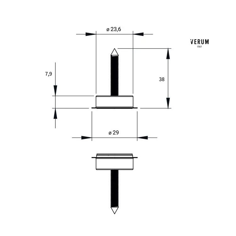 Фиксатор Verum Stopino Close черный