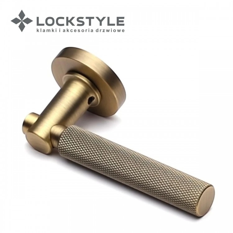 Ручки дверные LOCKSTYLE TROY ZR цвет MAB (французская бронза)