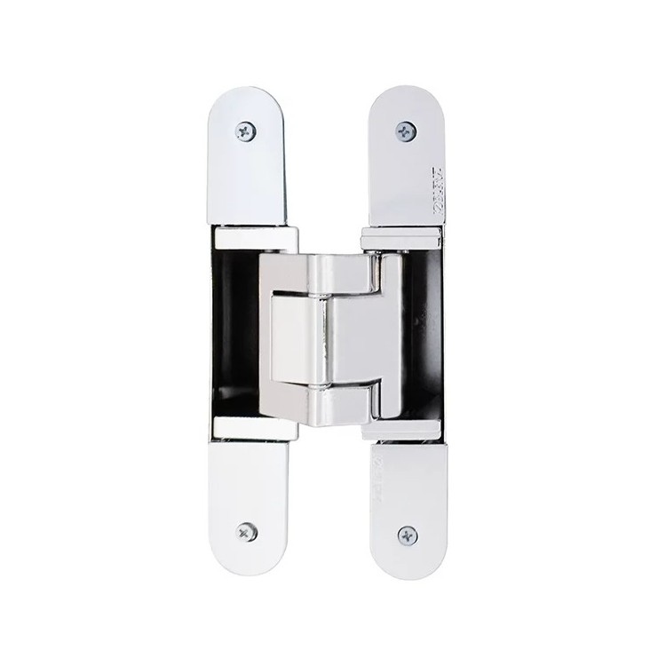 ПЕТЛЯ СКРЫТАЯ KUBICA KROSS8 K2810, CL Хром глянец