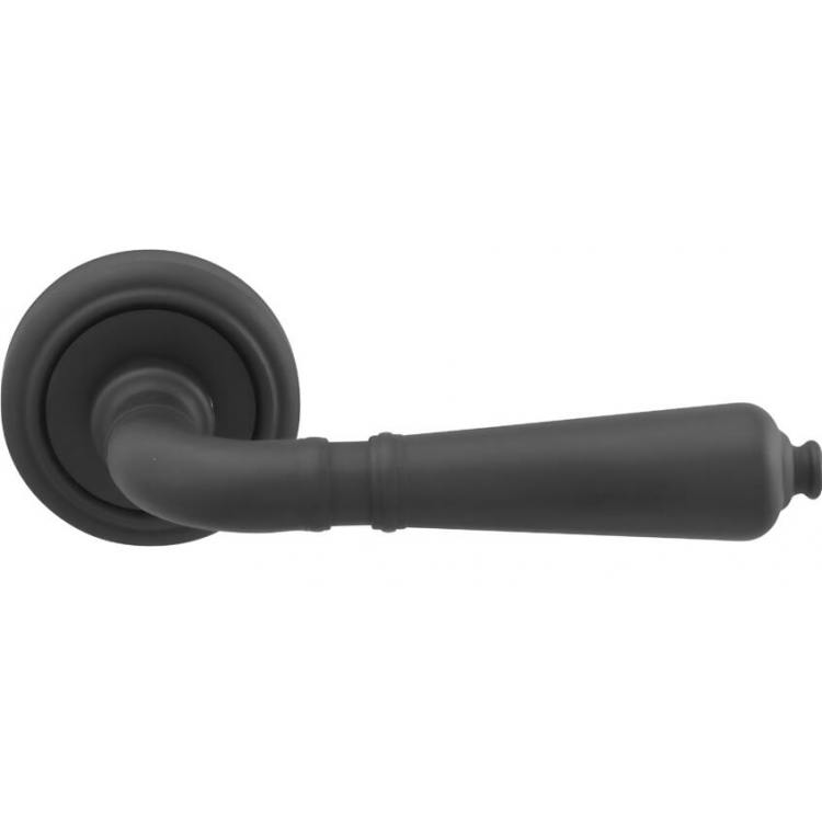 Дверная ручка Melodia 130 V Antic чёрный