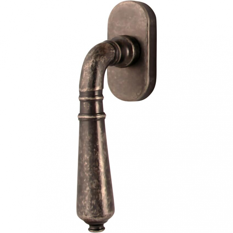 Оконная ручка Melodia 0130 Antic античное серебро