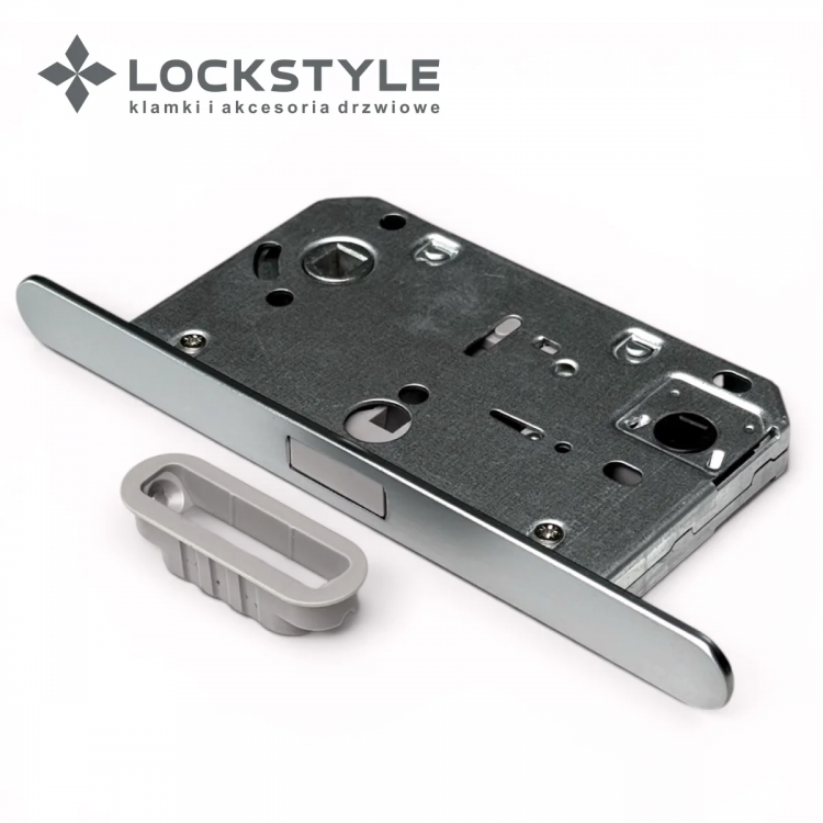 Механизм дверной магнитный LOCKSTYLE M412B WC CBM матовый хром
