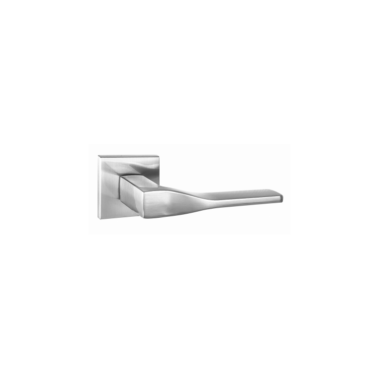 Дверная ручка Puerto Лунго, никель матовый