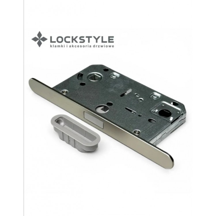 Механизм дверной магнитный LOCKSTYLE M412B WC NBM матовый никель