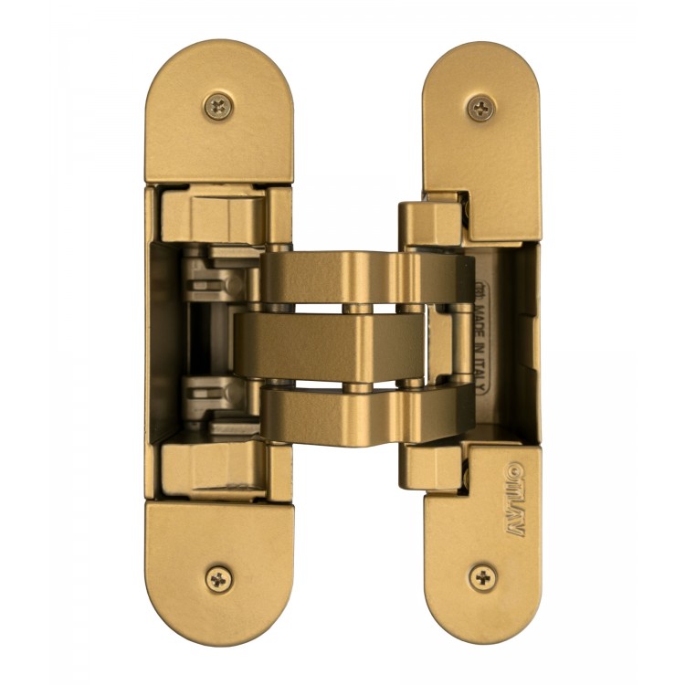 ПЕТЛЯ OTLAV INVISACTA 570 3D 130x32/25 ЗОЛОТО МАТОВОЕ