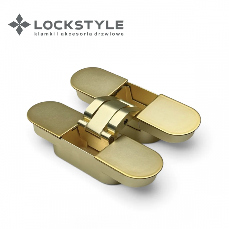Петля скрытая 3D LOCKSTYLE ECLIPSE 2.2 MATT GOLD (матовое золото)