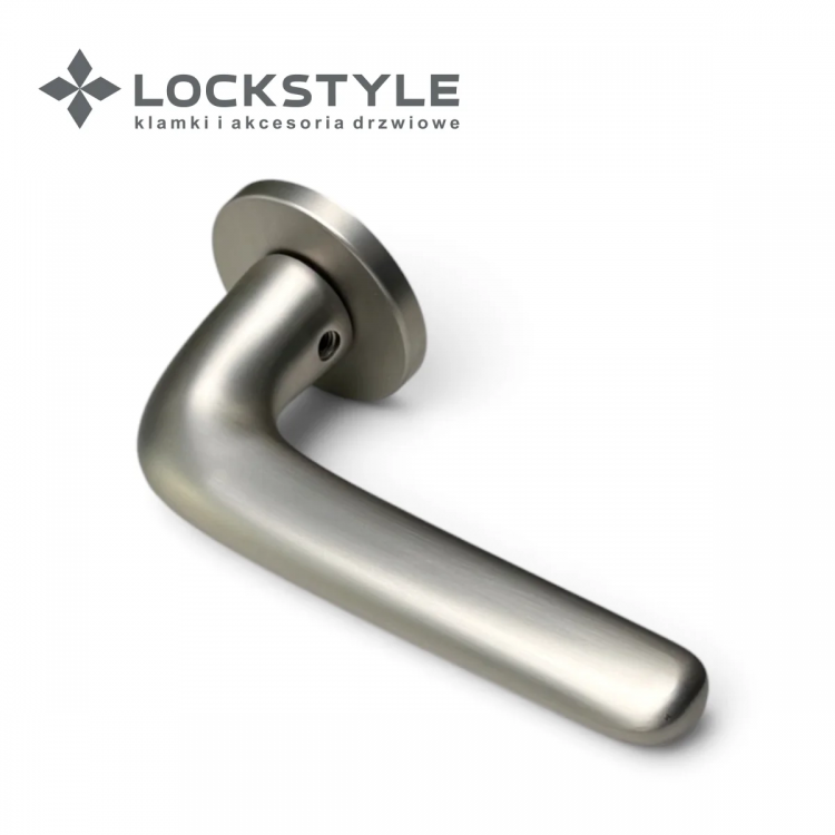 Ручки дверные LOCKSTYLE AZUR R NBM (матовый никель)