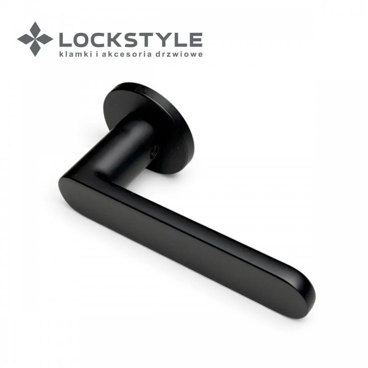 Ручки дверные LOCKSTYLE ZIRCON R AL6 (черный)