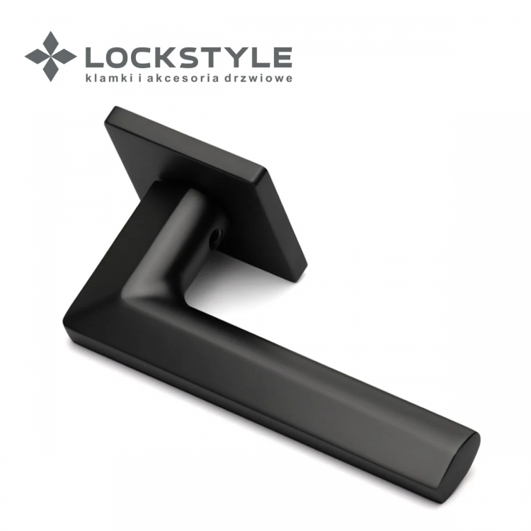Ручки дверные LOCKSTYLE AGATE Q AL6 (черный)