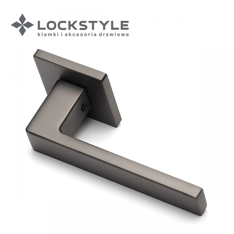 Ручки дверные LOCKSTYLE SARP Q BBN (графит)