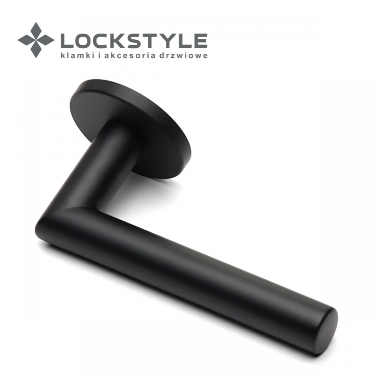 Ручки дверные LOCKSTYLE ONYX R AL6 (черный)