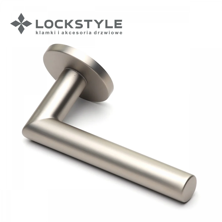 Ручки дверные LOCKSTYLE ONYX R NBM (матовый никель)