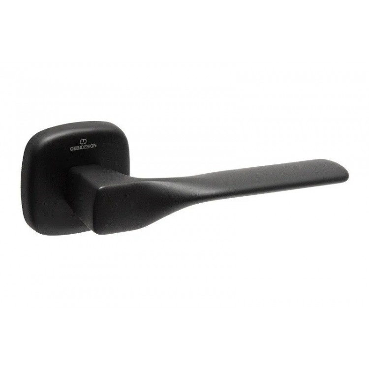 Ручки дверные CEBI AVA цвет МР24 (черный)